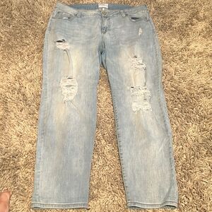 Women’s Celebrity Pink Distressed Jeans